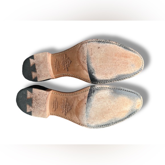 The Office of Angela Scott Mr. Evans Wingtip Oxford Shoe Loafer Black size 40 - Picture 8 of 12